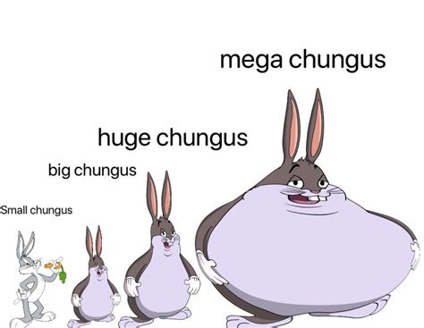 mega chungus|Ironic Big Chungus Memes .